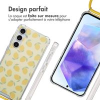 imoshion Coque Design avec cordon Samsung Galaxy A55 - Citrus Dream