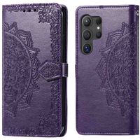 imoshion Etui de téléphone portefeuille Mandala Samsung Galaxy S25 Ultra - Violet