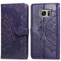 imoshion Etui de téléphone portefeuille Mandala Samsung Galaxy S7 - Violet