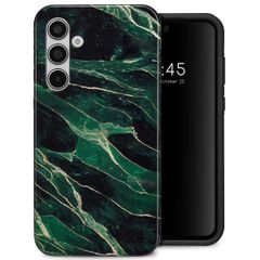 Selencia Coque arrière Vivid Samsung Galaxy A55 - Chic Marble Quartz