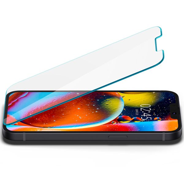 Spigen Protection d'écran en verre trempé GLAStR Fit + Applicator 2-pack Apple iPhone 13 Mini