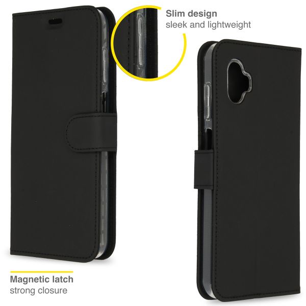 Accezz Étui de télephone Wallet Samsung Galaxy Xcover 6 Pro - Noir