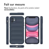 imoshion Coque arrière EasyGrip iPhone 11 - Bleu foncé