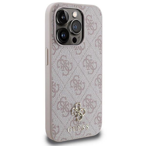 Guess Coque 4G Metal Logo MagSafe iPhone 15 Pro Max - Rose