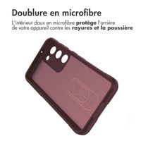 imoshion Coque arrière EasyGrip Samsung Galaxy S23 Plus - Aubergine