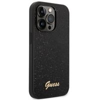 Guess Coque Glitter Flakes Apple iPhone 14 Pro - Noir