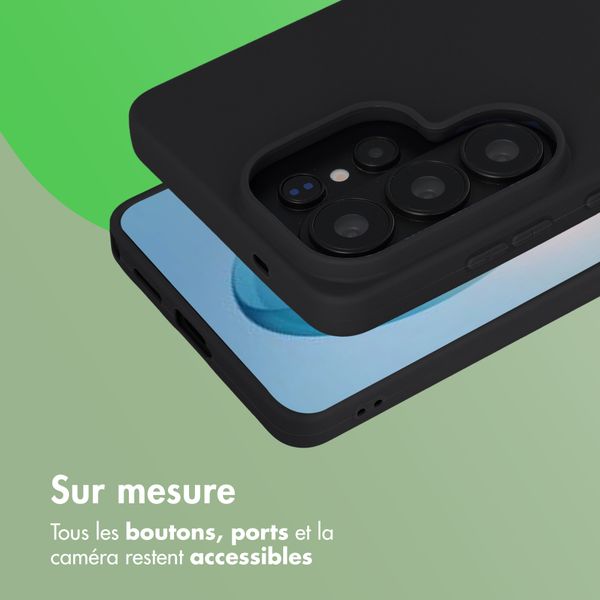imoshion Coque Couleur Samsung Galaxy S26 Ultra - Noir