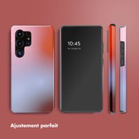 Selencia Coque arrière Vivid Samsung Galaxy S25 Ultra - Gradient Soft Blush