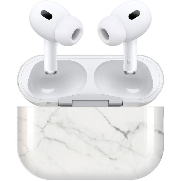 imoshion Coque hardcover AirPods Pro 2 - White Marble