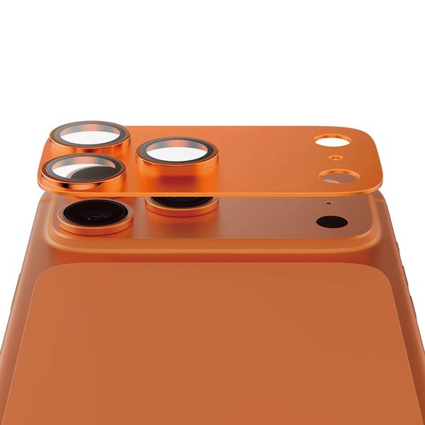 PanzerGlass Fender Protection Caméra iPhone 17 Pro - Cosmic Orange