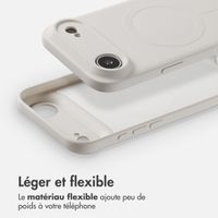 imoshion Coque Couleur avec MagSafe Apple iPhone Air - Beige
