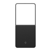 Spigen Coque AirSkin Samsung Galaxy Z Flip 7 - Aramid Black
