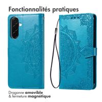 imoshion Etui de télephone Mandala Samsung Galaxy A57 (5G) - Turquoise