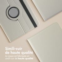 imoshion Coque tablette rotatif à 360° Samsung Galaxy Tab A11 Plus - Gris