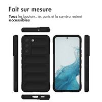 imoshion Coque arrière EasyGrip Samsung Galaxy S22 - Noir