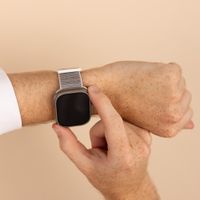 imoshion Bracelet en nylon Apple Watch Series 1 t/m 11 / SE / Ultra (44/45/46/49 mm) - Seashell