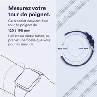 imoshion Bracelet en nylon Huawei Watch Fit 4 / 4 Pro - Noir