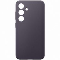 Samsung Coque originale en cuir vegan Galaxy S24 - Dark Violet