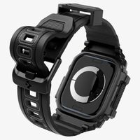 Spigen Coque Rugged Armor™ Apple Watch Series 10 - 46 mm - Noir Mat