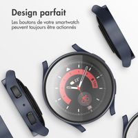 imoshion Coque rigide à couverture complète Samsung Galaxy Watch 6 40 mm - Bleu foncé