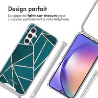 imoshion Coque Design avec cordon Samsung Galaxy A54 (5G) - Petrol Green Graphic