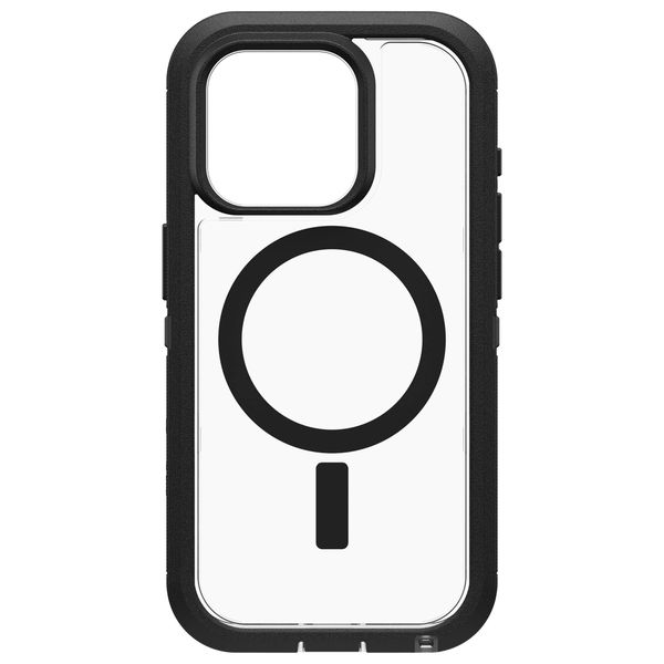 OtterBox Coque Defender Pro avec MagSafe Apple iPhone 15 Pro - Transparent