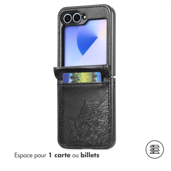 imoshion Mandala Bookcase Samsung Galaxy Z Flip 5 - Noir