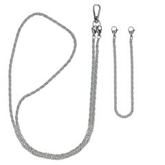 Selencia Cordon de téléphone universel chaînette - Argent