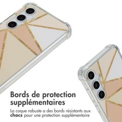 imoshion Coque Design avec cordon Samsung Galaxy A55 - Beige Graphic