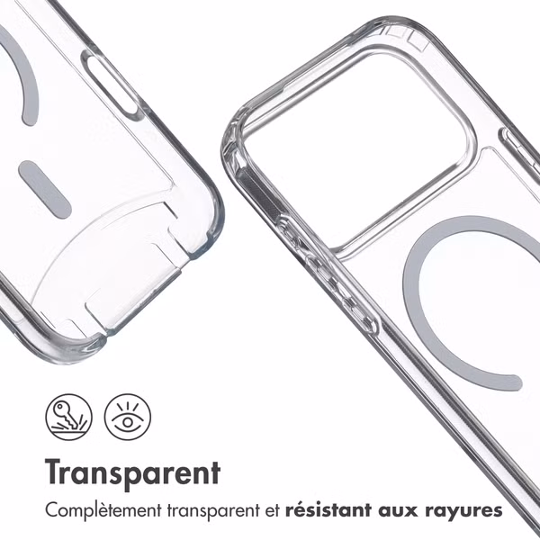 imoshion Coque MagSafe avec cordon amovible Apple iPhone 17 Pro Max - Transparent