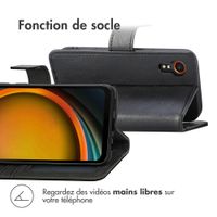 imoshion Étui de télephone portefeuille Samsung Galaxy Xcover 7 - Noir