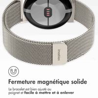 imoshion Bracelet magnétique milanais Google Pixel Watch 3 / 4 (45 mm) - Starlight