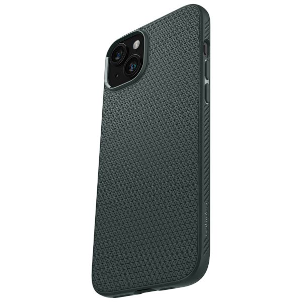 Spigen Coque Liquid Air iPhone 15 - Abyss Green