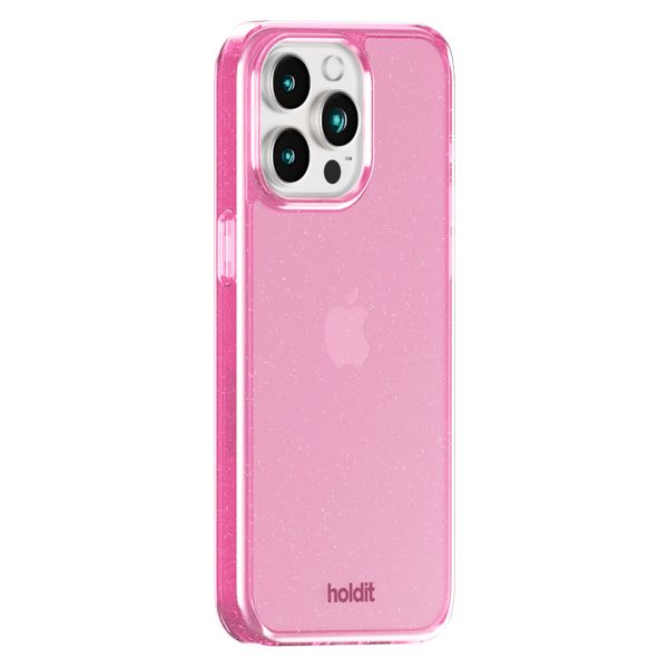 Holdit Coque Pailletée Apple iPhone 15 Pro - Rose