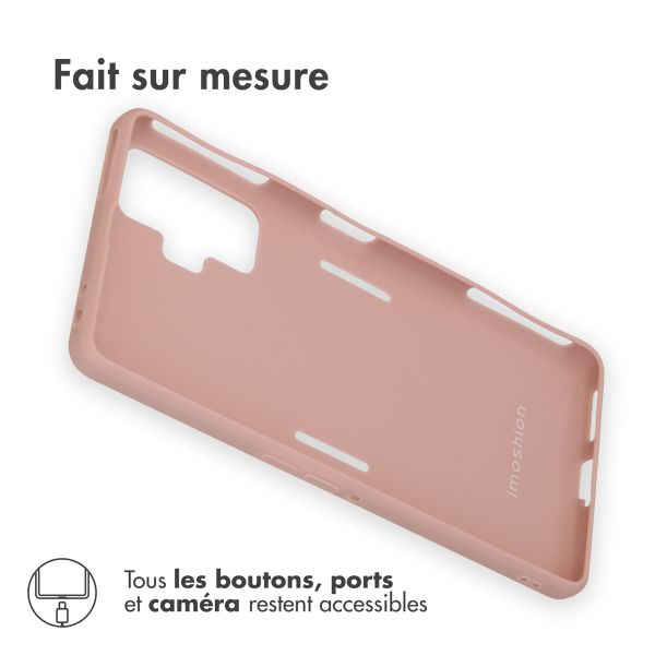 imoshion Coque Couleur Xiaomi Poco F4 GT 5G - Dusty Pink