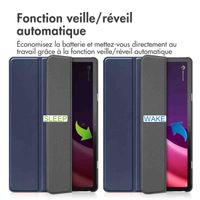 imoshion Coque tablette Trifold Lenovo Tab P11 (2nd gen) - Bleu foncé