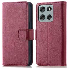 imoshion Étui de télephone portefeuille Motorola Moto G56 - Marron