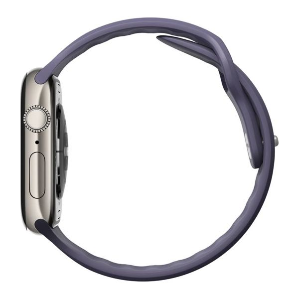 Nomad Bracelet Tempo en silicone Apple Watch Series 1 - 11 / SE / Ultra (44/45/46/49 mm) - Wide fit - Purple
