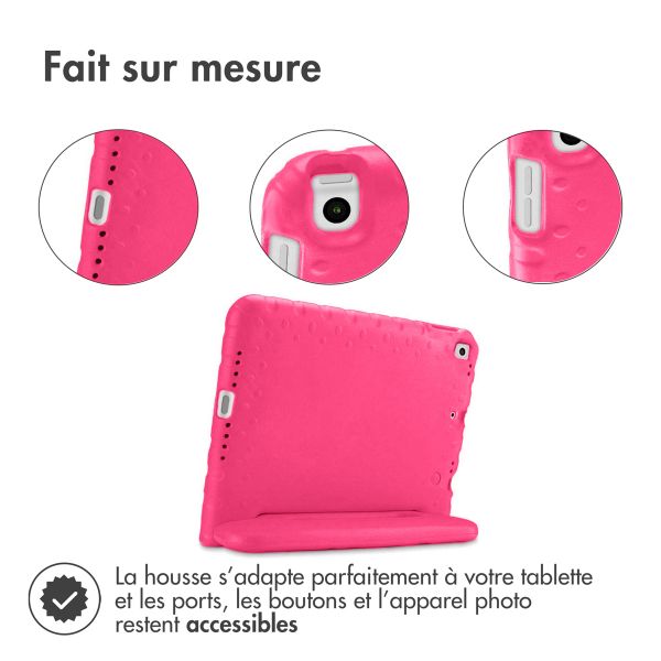 imoshion Coque kidsproof avec poignée iPad 9 (2021) 10.2 pouces / iPad 8 (2020) 10.2 pouces / iPad 7 (2019) 10.2 pouces - Rose