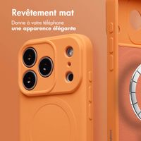 imoshion Coque Couleur avec MagSafe Apple iPhone 17 Pro Max - Neon Orange