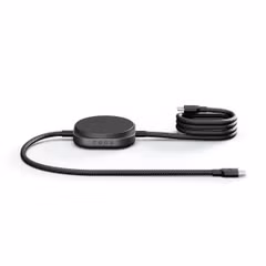 Zens Câble USB-C Pro 2 avec chargeur sans fil pour téléphone / earbuds - MagSafe et Qi2 - Noir