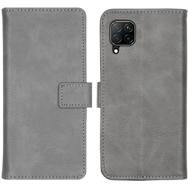 imoshion Étui de téléphone portefeuille Luxe Huawei P40 Lite - Gris