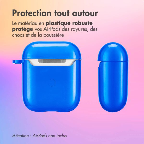 imoshion Coque Néon Apple AirPods 1 / 2 - Bleu Cobalt