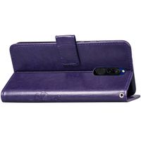 Etui de téléphone Fleurs de Trèfle Xiaomi Redmi 8