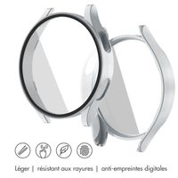 imoshion Coque rigide à couverture complète Samsung Galaxy Watch 4 40 mm - Argent