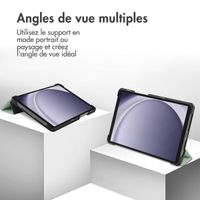imoshion Coque tablette Trifold Samsung Galaxy Tab A11 / A9 8.7 pouces - Vert clair
