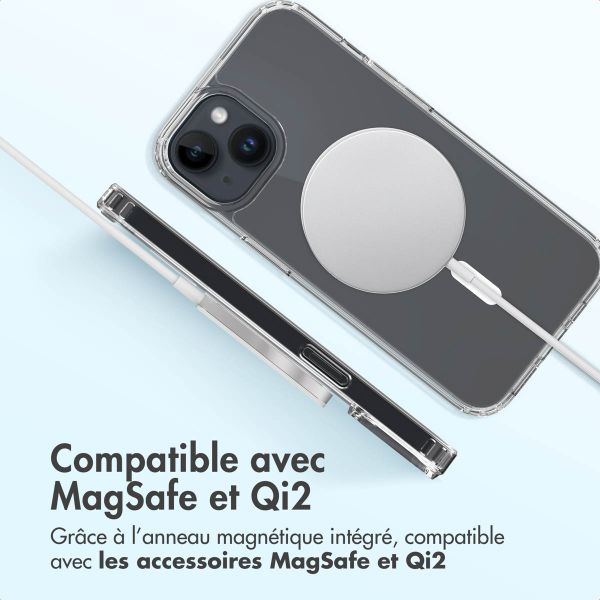 Accezz Coque arrière Xtreme Impact avec MagSafe Apple iPhone 13 - Transparent