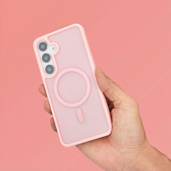 imoshion Coque Color Guard avec MagSafe Samsung Galaxy S25 Plus - Rose clair