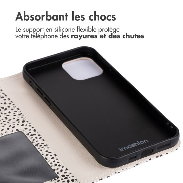 imoshion Étui de téléphone portefeuille Design iPhone 13 - Desert Dots