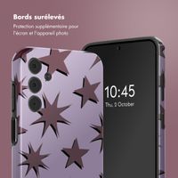 Selencia Coque arrière Vivid Tough Samsung Galaxy A15 (5G/4G) - Stars Plum Lilac